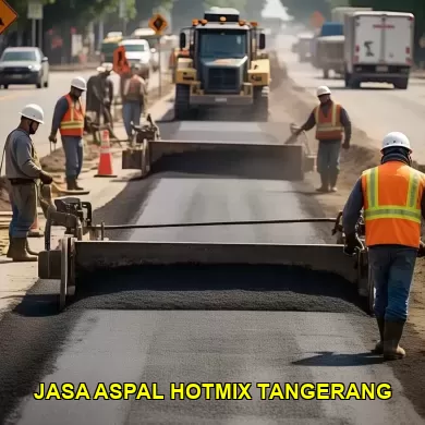 Panduan Memilih Jasa Aspal Hotmix di Tangerang